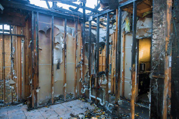 Professional Fire Damage Assessment technician working in Northvale, NJ